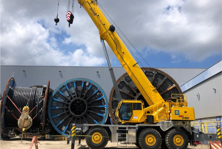 Primeiro Guindaste Grove GRT9165 do Brasil