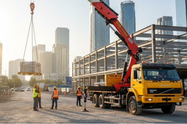 Tipos de guindastes e como cada modelo é usado nas operações de içamento