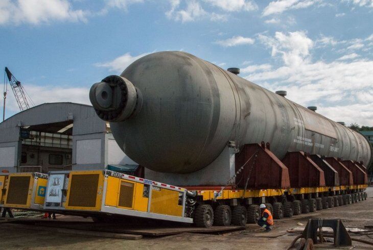 Maior Frota de Eixos Autopropelidos da América Latina