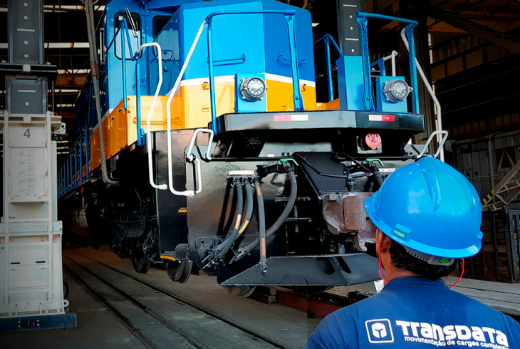 Transporte de Locomotiva - Alcoa - Belém (PA)