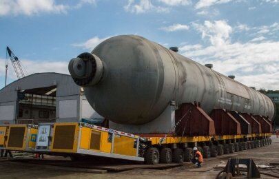 Maior Frota de Eixos Autopropelidos da América Latina