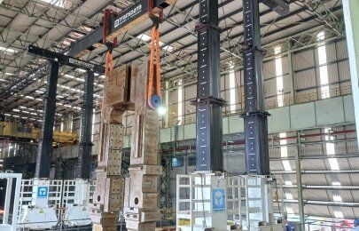 Pórtico hidráulico: a inovação em movimentação de cargas pesadas